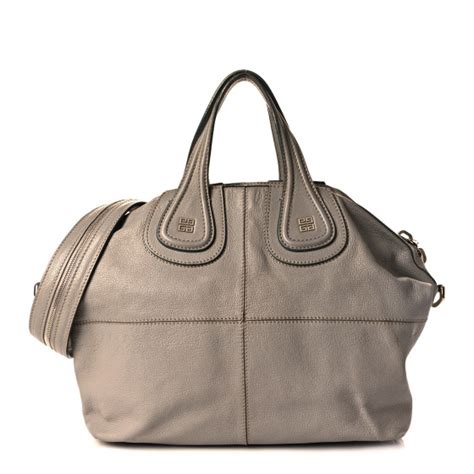 givenchy nightingale pearl grey|GIVENCHY Sugar Goatskin Medium Nightingale Pearl Grey .